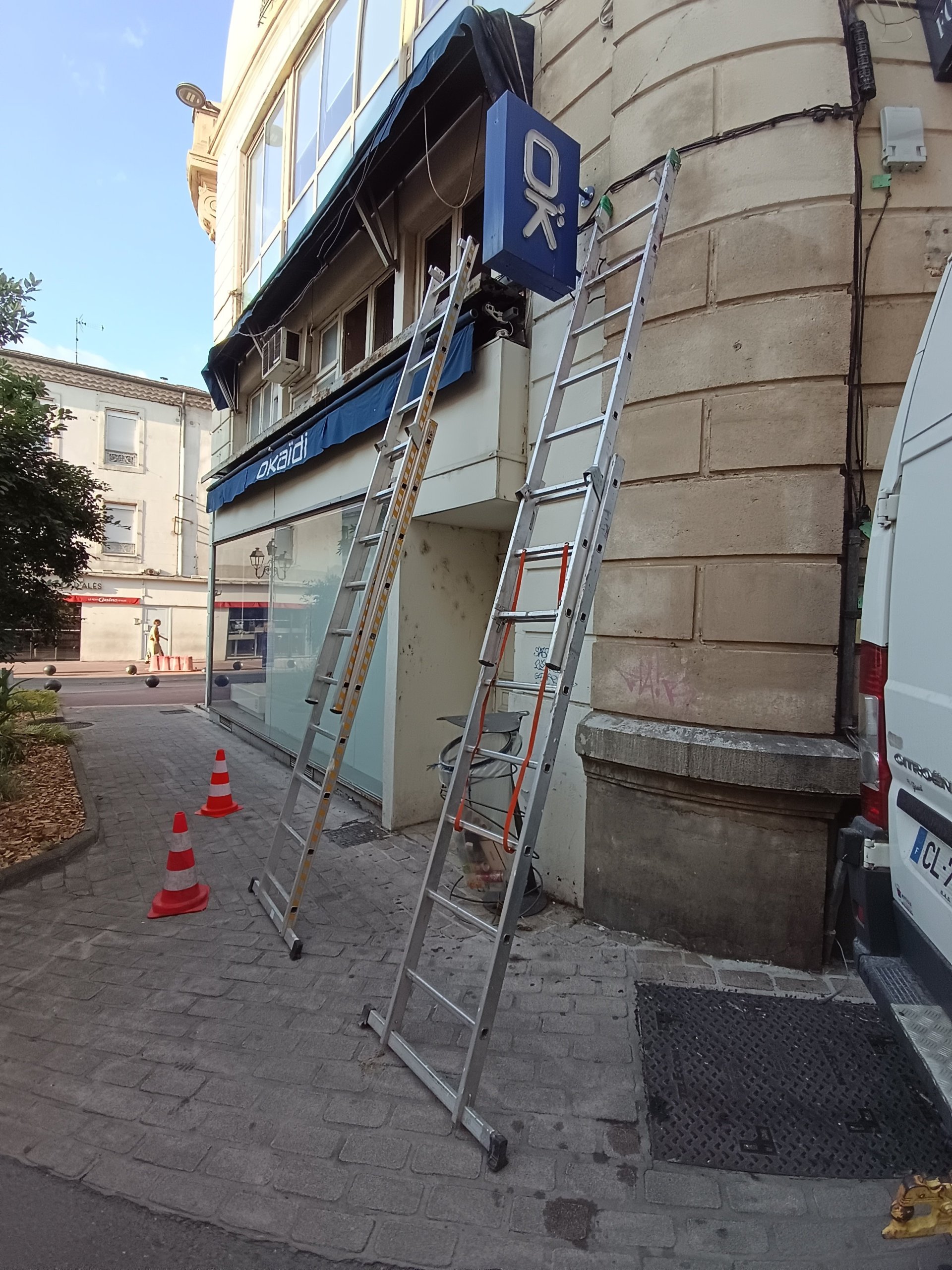 Une page se tourne, fermeture d'okaidi à Alès.
Quelques années après l'opération coeur de ville.