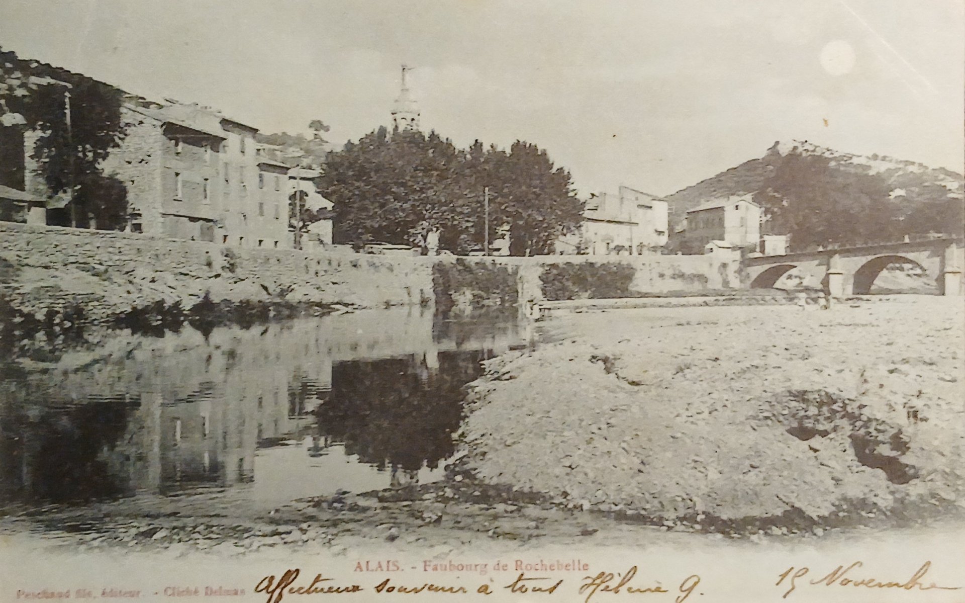 Alès faubourg de rochebelle
CPA carte postale ancienne