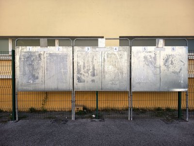 Panneaux élections municipales