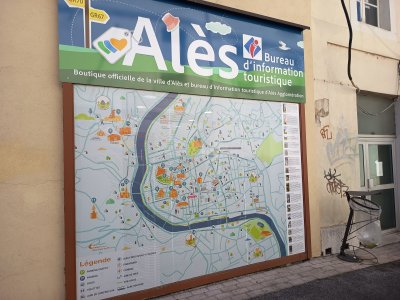Perdu à Alès ?
Heureusement que la mairie a pensé à tout !