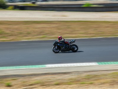 Roulage motos au pôle mécanique